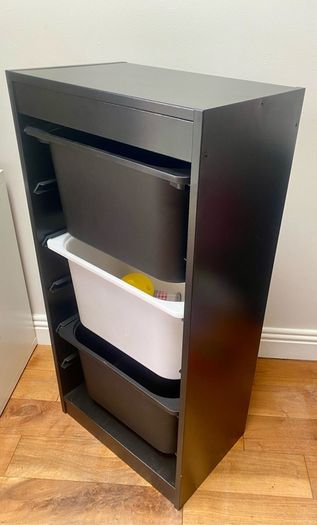 IKEA Trofast storage with boxes