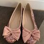 Pink Sparkly Monsoon Shoes Image 2