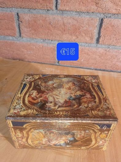 antique/ vintage  tin box's