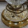 Vintage Waterford Crystal Table Lamp with Brass Base Image 6