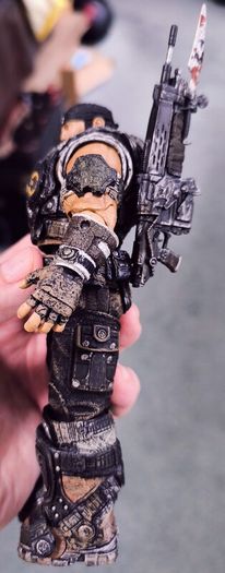 NECA Gears of War 3 Marcus Fenix Figure (2011) Mint Condition  Collection Only
