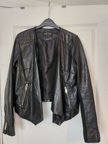 River Islands leather jacket