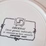 Set Of 6 Obernai Faienceries Sarreguemines France Dinner  Plates Henri Loux Design Image 7