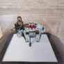 lego Shop Display - chewbaca micro fighter - light display Image 5