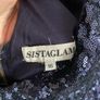 Sistaglam ladies midnight blue ladies sequins dress Image 4