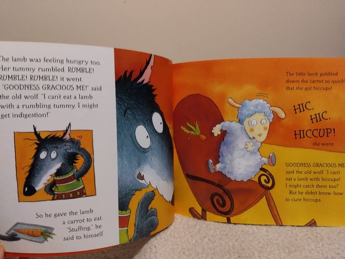 The Lamb Who Came For Dinner Children,s Storybook
