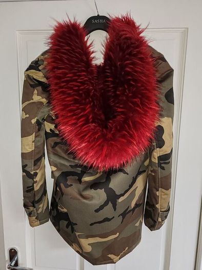 K zell camouflage coat