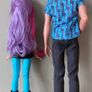 2 Dolls from the 2015 Barbie Spy Squad Series, Cat Burglar Skipper and Ken The Inventor Dolls Image 9