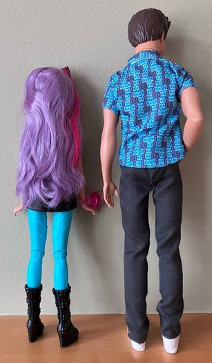 2 Dolls from the 2015 Barbie Spy Squad Series, Cat Burglar Skipper and Ken The Inventor Dolls