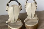 Calvin Klein wedge platform heels