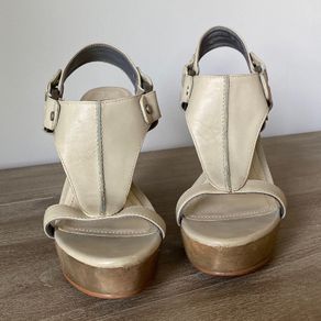 Calvin Klein wedge platform heels