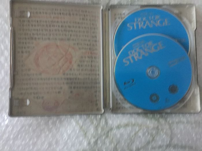 Doctor Strange 3D Blu Ray Steelbook