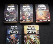 Kids books ksiazki Minecraft Frigiel i Fluffy nowe