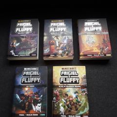 Kids books ksiazki Minecraft Frigiel i Fluffy nowe