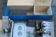 Sagittarius Atlantis Thermostatic concealed shower valve and fixed shower head