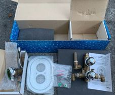 Sagittarius Atlantis Thermostatic concealed shower valve and fixed shower head