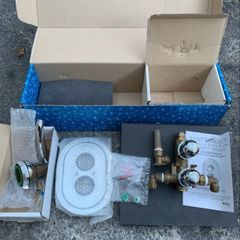 Sagittarius Atlantis Thermostatic concealed shower valve and fixed shower head