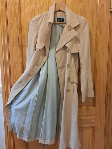 Laides super soft Leather coat