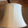 Antique Brown Solid Wood Tall Floor Lamp with a choice of lampshades Image 6