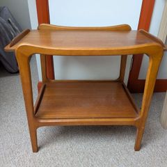 Vintage side table/ drinks trolley