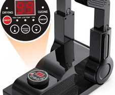 Shoe Dryer Adjustable Temperature with 24-Hour Delay Timer, Portable Glove Dryer and Boot Warmer, Automatic Shut-Off Timer, Foldable Design, Smart Panel