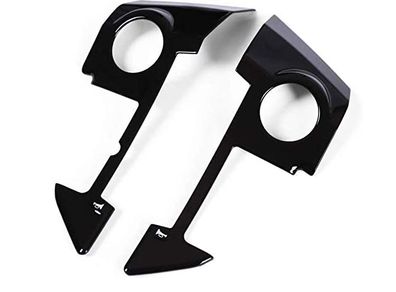 Range Rover Sport 2010 to 2013 2PCS Steering Wheel ABS Stickers Car Accessories (Gloss Black)