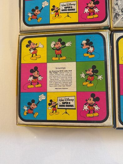 Super 8. Home Movies. Walt Disney Films. 4 in Total.