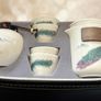 Elegant Portable Ceramic Teacup Set with carry Case Image 3