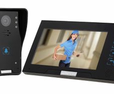 7" Video Door Intercome Doorbell Night Vision Rainproof 3 x Monitor