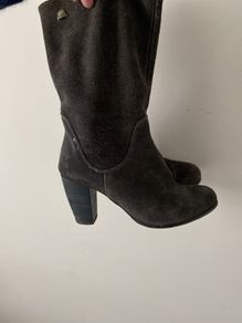 Boots Clarks suede leather