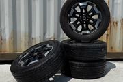 Genuine Nissan Navara 18" Alloy Wheels - Continental Tyres