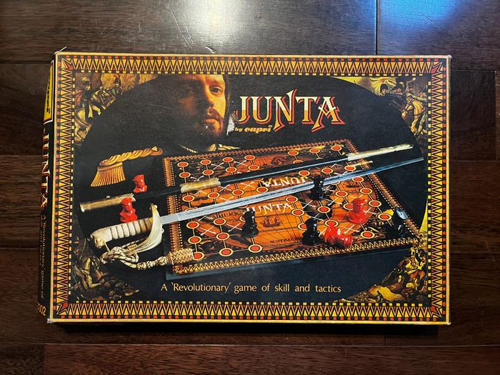 Vintage Junta Board Game By Capri - 1975 - Complete
