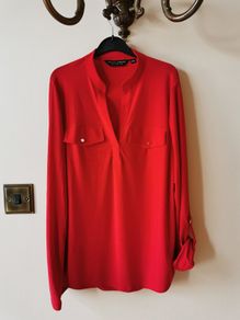 Cherry Red Long sleeved top