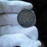 1887 Silver Half Crown Coin Image 2