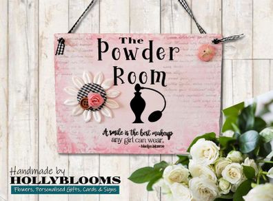 The Powder Room Sign