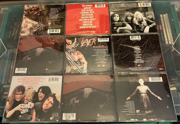 a  concise SLAYER  album series