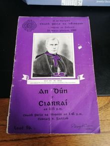 1960 all ireland football final programme