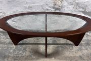 Mid Century Modern G Plan Astro Oval Teak Coffee Table c.1960
