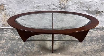 Mid Century Modern G Plan Astro Oval Teak Coffee Table c.1960