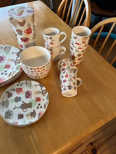 Melamine outdoors dining set