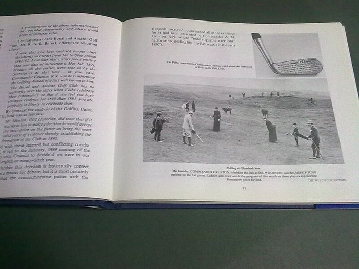 Ballycastle Golf Club 1890-1990 N. Ireland Co. Antrim local history