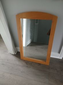large mirror solid wood