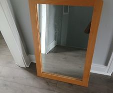 large mirror solid wood