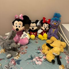 Disney Plush Teddies Bundle