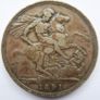 1891 Silver Crown Coin - British Queen Victoria Jubilee Head Image 4