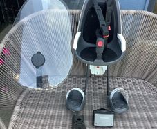 Bike child seat carrier