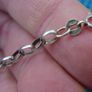 925 Sterling Silver Rolo Chain, Rolo Chain Necklace 5,4g L-8" Image 3