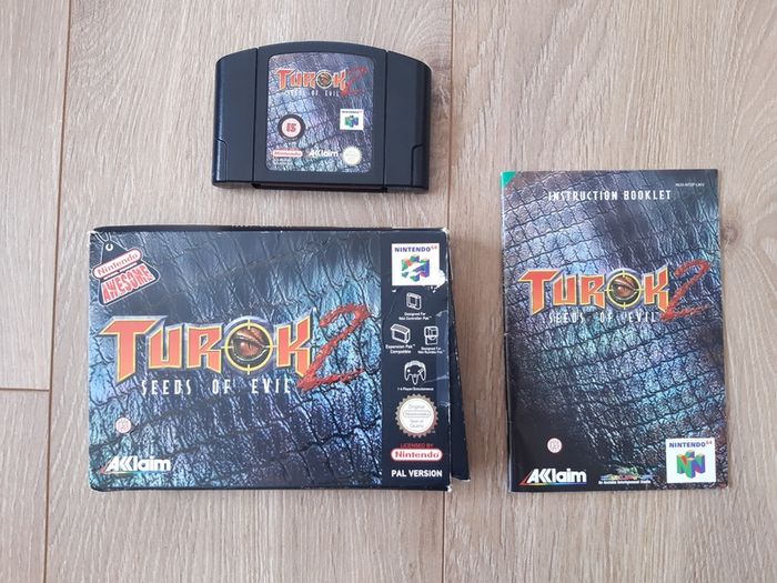 Nintendo N64 Turok 2: Seeds of Evil Boxed