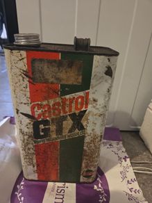 Castrol Oil can