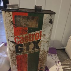Castrol Oil can